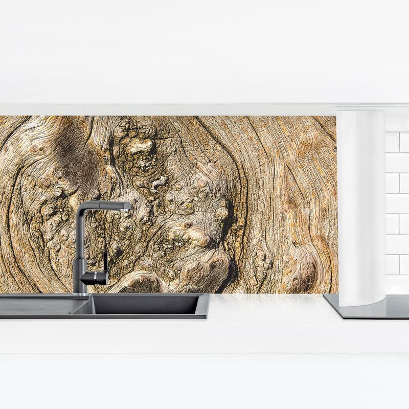 

Revestimiento pared cocina - Old Wooden Structure Dimensión LxA: 70cm x 245cm Material: Magnético