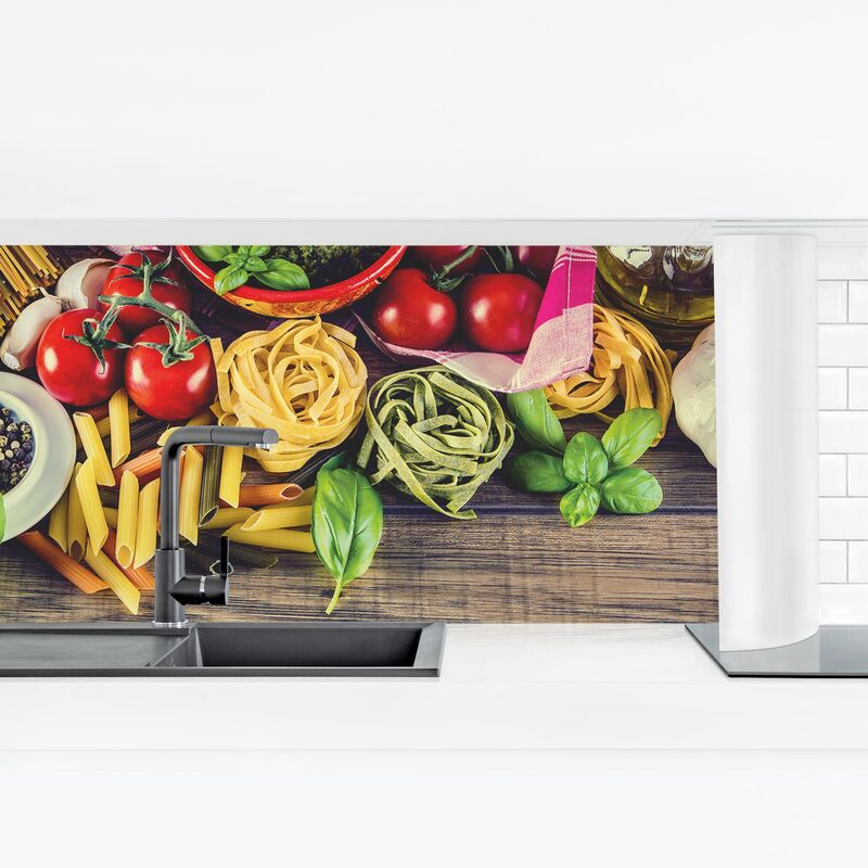 

Revestimiento pared cocina - Pasta Dimensión LxA: 70cm x 245cm Material: Smart