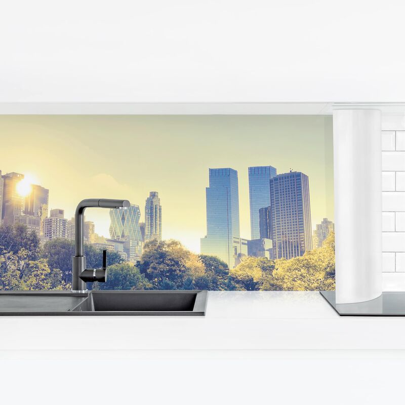

Revestimiento pared cocina - Peaceful Central Park Dimensión LxA: 90cm x 315cm Material: Smart