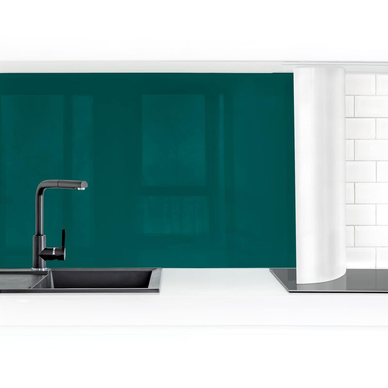 

Revestimiento pared cocina - Pine Green Dimensión LxA: 60cm x 250cm Material: Smart