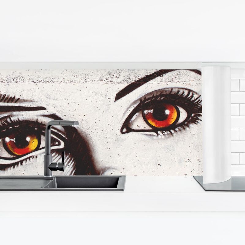 

Revestimiento pared cocina - Punk Graffiti Dimensión LxA: 80cm x 280cm Material: Smart