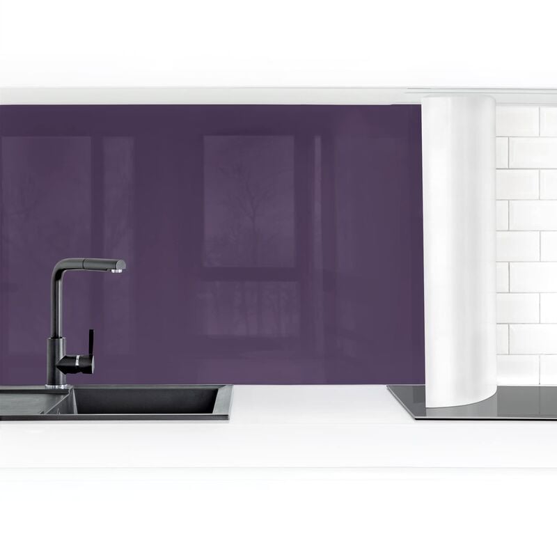 

Revestimiento pared cocina - Red Violet Dimensión LxA: 60cm x 150cm Material: Magnético