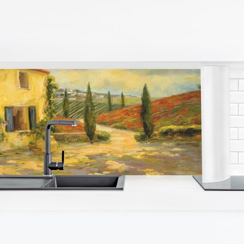 

Revestimiento pared cocina - Scenic Italy V Dimensión LxA: 100cm x 350cm Material: Premium