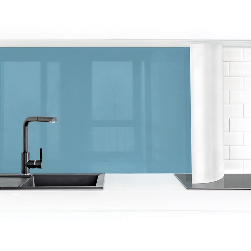 

Revestimiento pared cocina - Sea Blue Dimensión LxA: 70cm x 250cm Material: Magnético