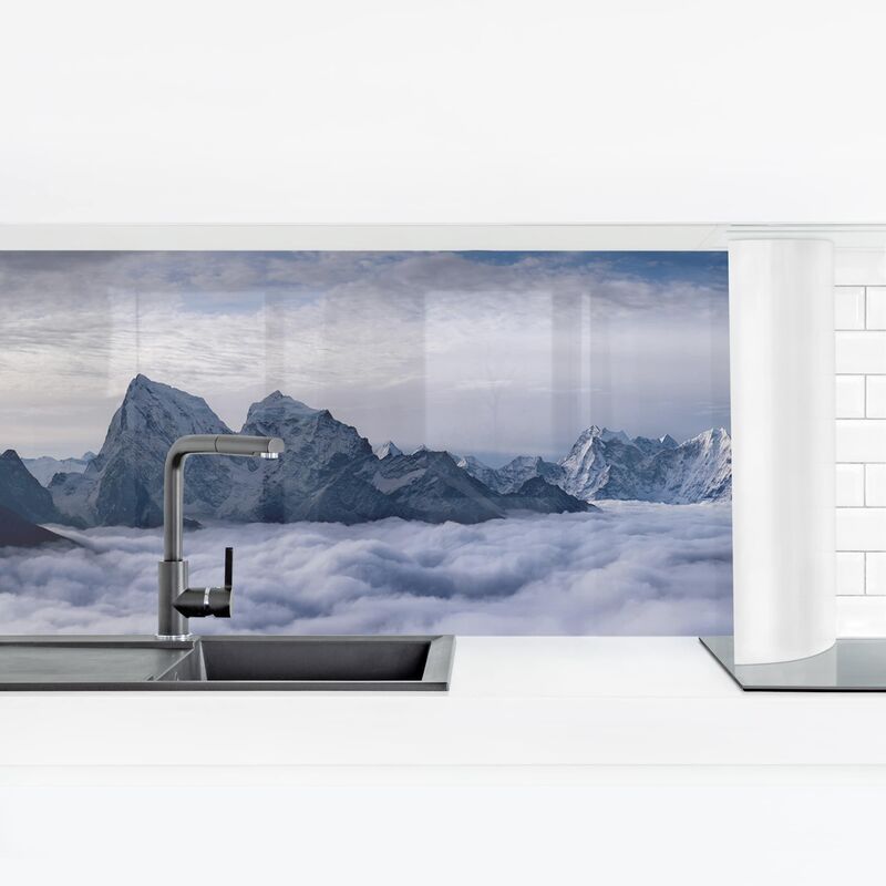 

Revestimiento pared cocina - Sea Of Clouds In The Himalayas Dimensión LxA: 40cm x 140cm Material: Smart