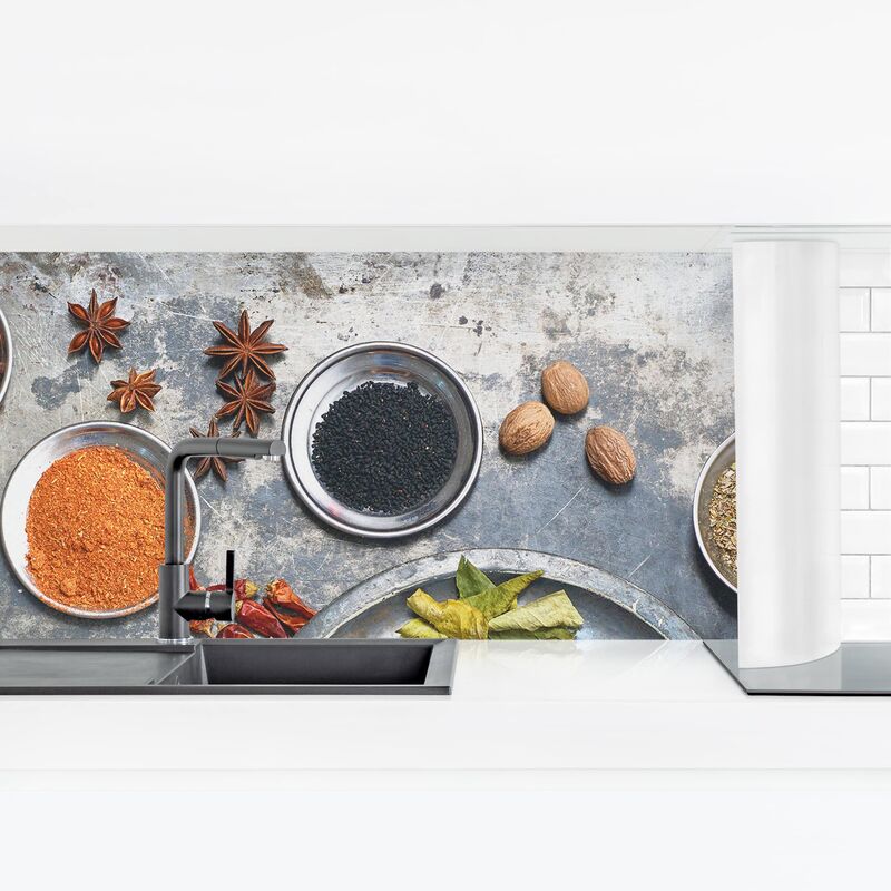 

Revestimiento pared cocina - Shabby Spice Plate Dimensión LxA: 40cm x 140cm Material: Smart