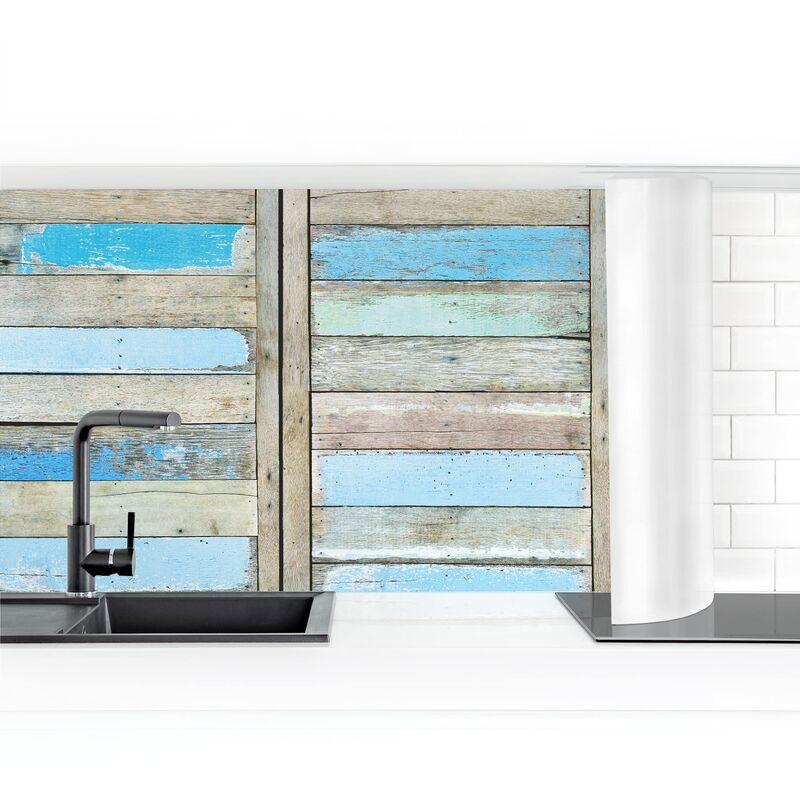 

Revestimiento pared cocina - Shelves Of The Sea Dimensión LxA: 60cm x 150cm Material: Smart