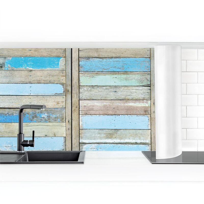 

Revestimiento pared cocina - Shelves Of The Sea Dimensión LxA: 90cm x 150cm Material: Magnético