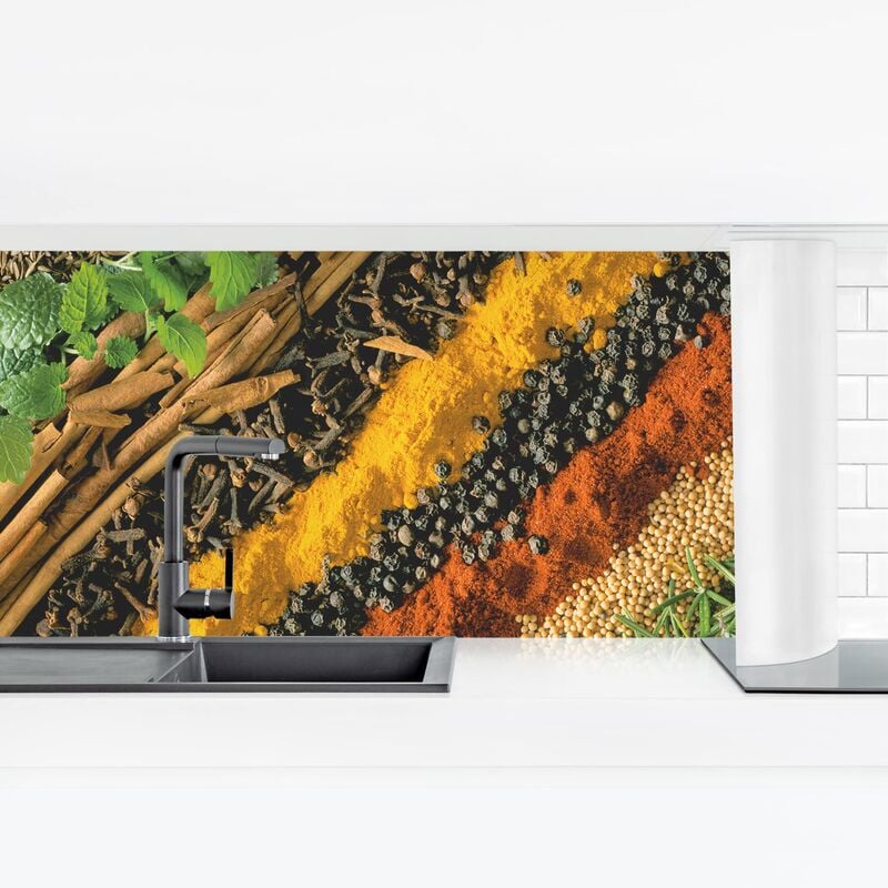 

Revestimiento pared cocina - Spice Strips Dimensión LxA: 40cm x 140cm Material: Premium