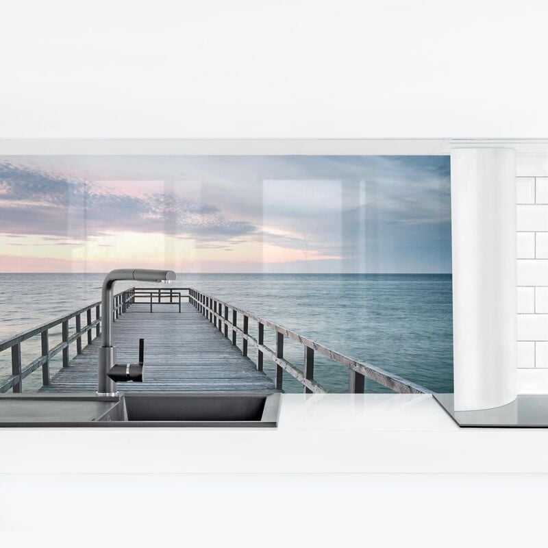 

Revestimiento pared cocina - Steg Promenade Dimensión LxA: 60cm x 210cm Material: Premium