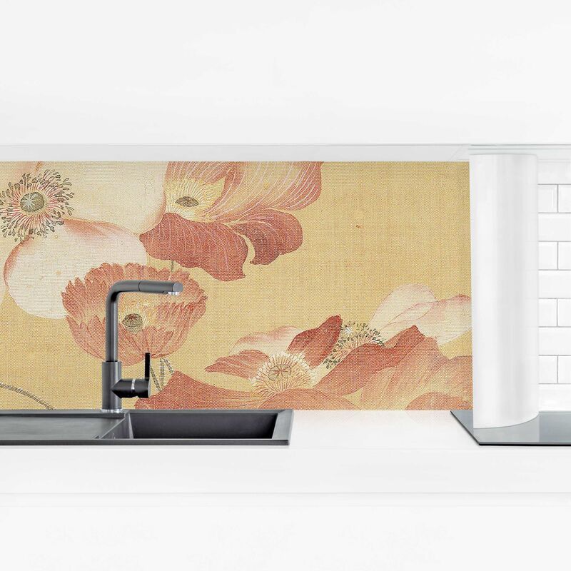 

Revestimiento pared cocina - Yun Shouping - Poppies Dimensión LxA: 70cm x 245cm Material: Premium