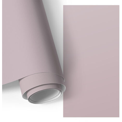 Revêtement adhésif - Films autoadhésifs - Application facile - pour portes - pour meubles Lilas pastel 65x130 cm