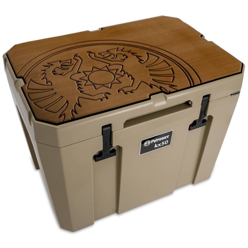 Petromax - Revêtement antidérapant pour glacière kx50 - brun rainuré