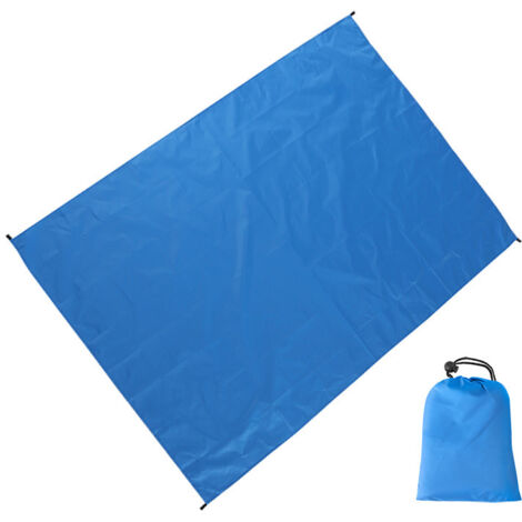 Revêtement bleu argenté, très étanche, 230210CM, sans accessoires. Tente de plage multifonctionnelle, imperméable et protectrice contre le soleil, avec camouflage extérieur, tente portable pour les s