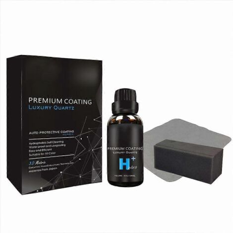 Revêtement céramique liquide 9H pour voiture, protection hydrophobe longue durée, vernis nano-céramique pour SUV et auto, effet verre anti-rayures.
