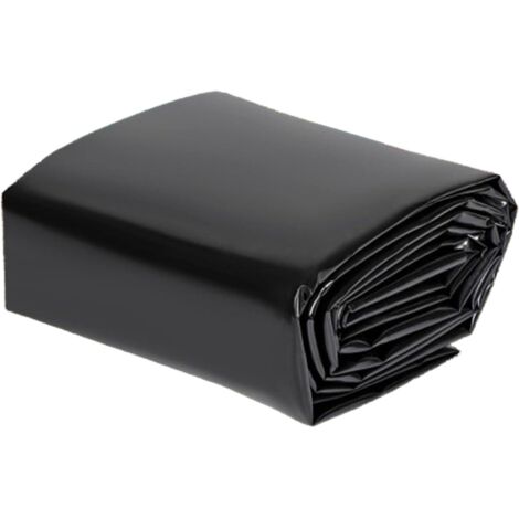 Revêtement de bassin en polyéthylène haute densité pour étangs, cascades et piscines extérieures – Membrane imperméable durable 4 x 9 m, idéal l'aménagement paysager jardin la conception - 4x9M