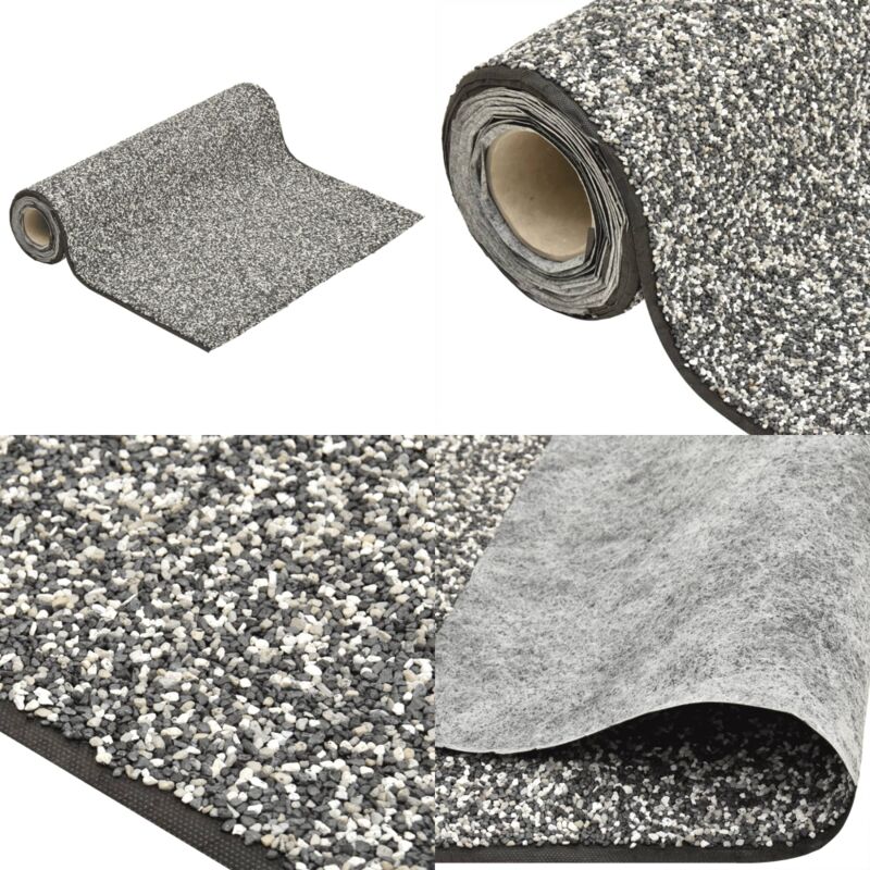 Revêtement de pierre gris 100x100 cm - Revêtement De Pierre - Décoration De Bassin - Revètement D'étang - Accessoires Pour Fontaine - Pierres