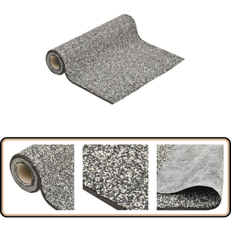 Revêtement de pierre gris 150x100 cm - Revêtement De Pierre - Décoration De Jardin - Étang Artificiel - Liner D'étang - Accessoires D'étang