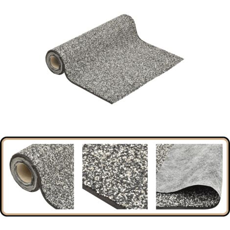 Revêtement de pierre gris 150x100 cm - Revêtement De Pierre - Décoration De Jardin - Étang Artificiel - Liner D'étang - Accessoires D'étang