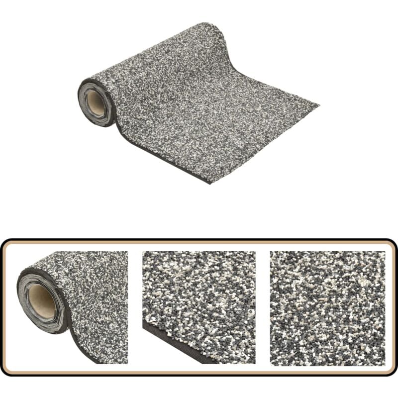 Revêtement de pierre gris 300x40 cm - Revêtement De Pierre - Décoration De Jardin - Étang Artificiel - Liner D'étang - Accessoires D'étang