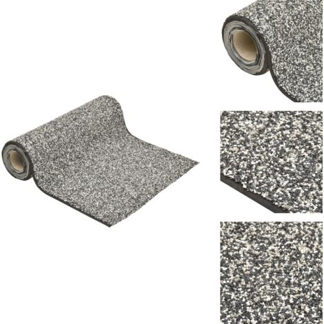 Revêtement de pierre gris 300x40 cm - Revêtement De Pierre - Décoration De Jardin - Étang Artificiel - Liner D'étang - Accessoires D'étang