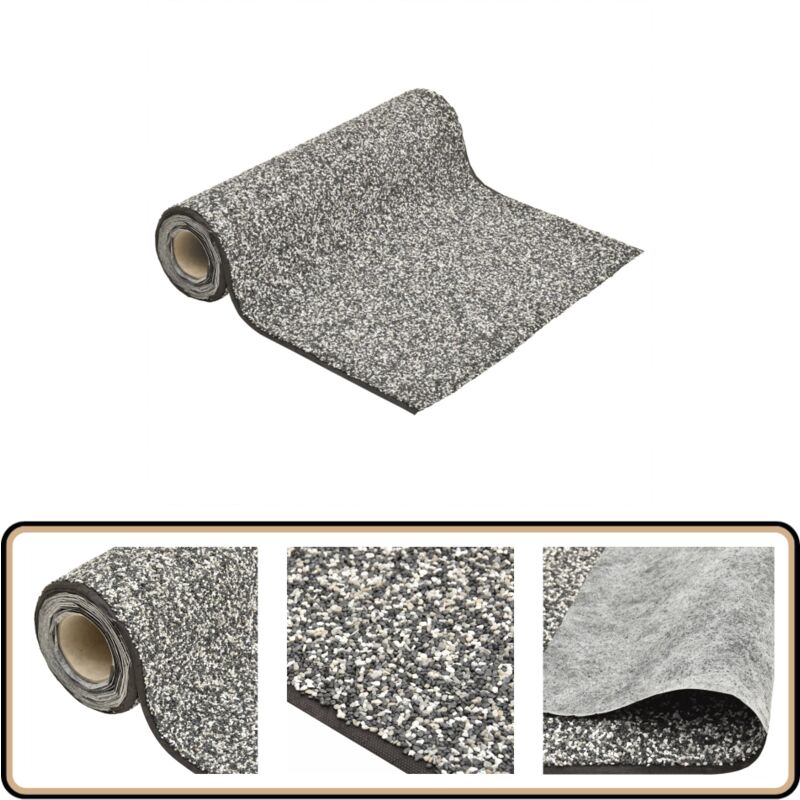 Vidaxl - Revêtement de pierre gris 600x60 cm - Revêtement De Pierre - Décoration De Jardin - Étang Artificiel - Liner D'étang - Ruisseau Miniature