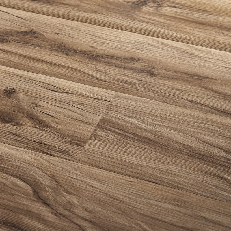 Revêtement de Sol Adhésif Valona pvc Vinyle 28 Pièces 3,92 m² Nordic Oak Chêne Nordique [ Neu.holz
