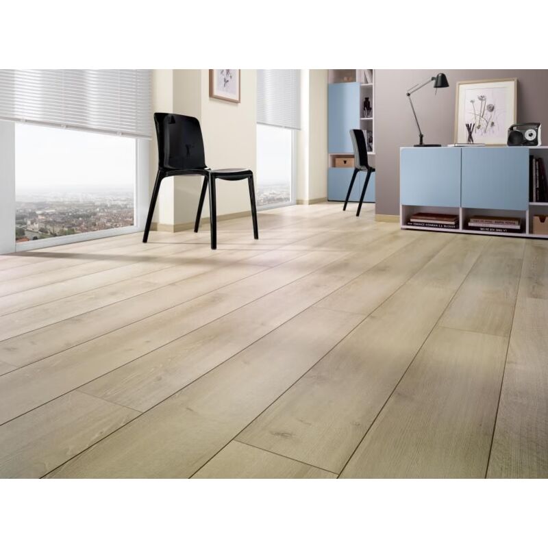 Revêtement de sol stratifié Solclic 832 Jefferson 4 chanfreins 8 mm 128,6x19,2cm - inventiv