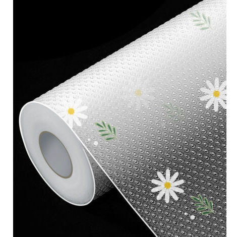 Revêtement de tiroir de cuisine revêtement d'étagère pour armoires de cuisine tapis d'armoire tapis d'armoire imperméable et antidérapant 30 x 300 cm en EVA pour étagères de réfrigérateur