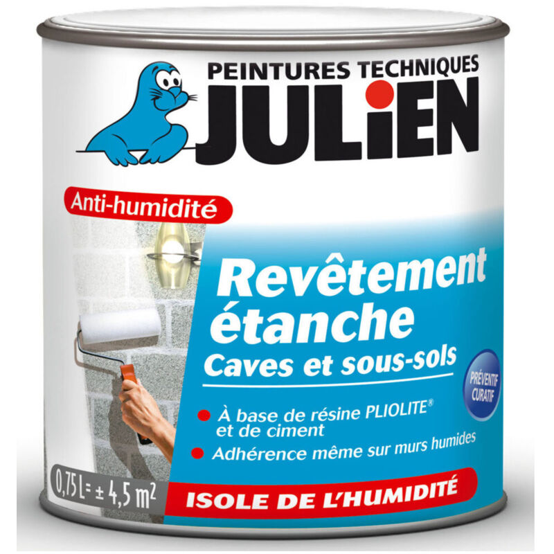 Ecran total revêtement étanche intérieur antihumidité 750ml - Julien