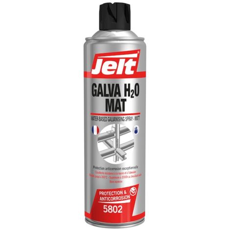 Revêtement galvanisant GALVA H2O mat - aérosol - 650 ml brut / 500 ml net - JELT