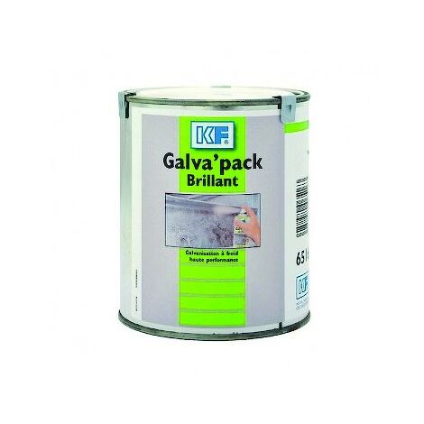 Revêtement galvanisant GALVA'PACK PREMIUM brillant - 750 mL - KF