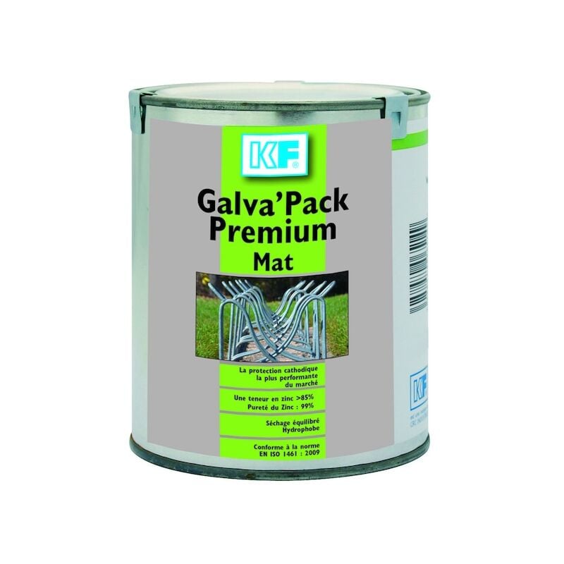 Revêtement galvanisant GALVA'PACK PREMIUM mat - 750 mL - KF