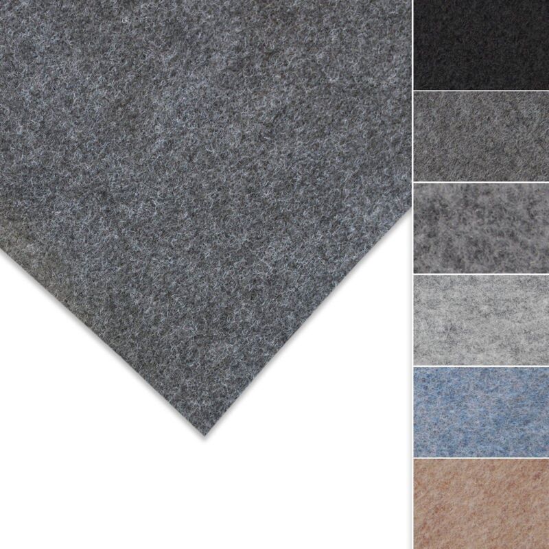 Casa Pura - Revêtement intérieur pour véhicule Feutre Superflex Gris anthracite Largeur 200 x 800 cm