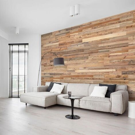 Lame PVC Mural imitation bois : un Mur en Bois design