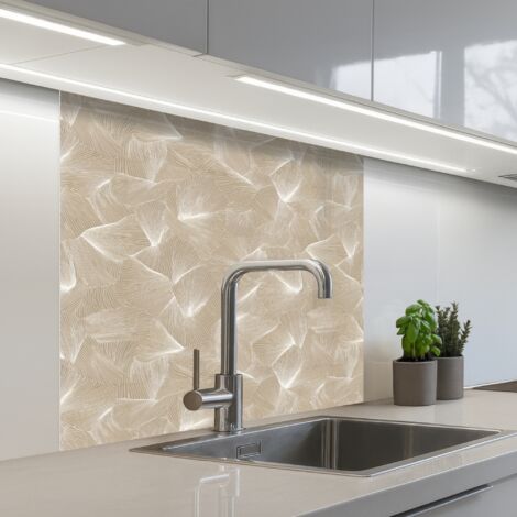 Tulup Panneaux De Cuisine Sur Verre - 140x70 - Mélange D'épices