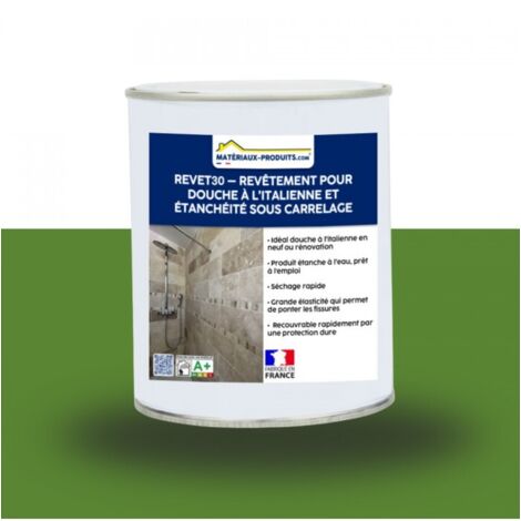 Revêtement pour Douche à l'Italienne et Étanchéité - 25 Kg Vert Gazon - MATPRO