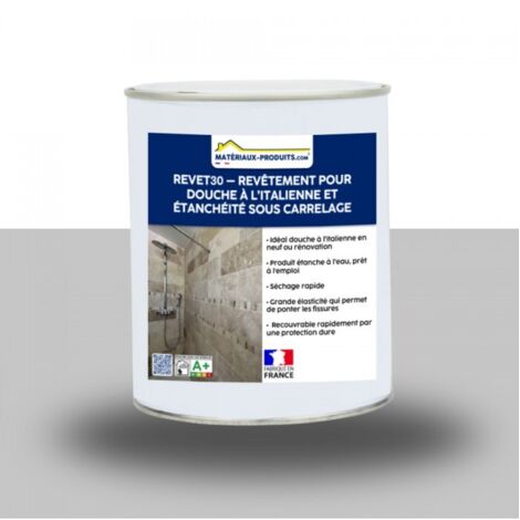 Revêtement pour Douche à l'Italienne et Étanchéité - 3 Kg Gris perle - MATPRO