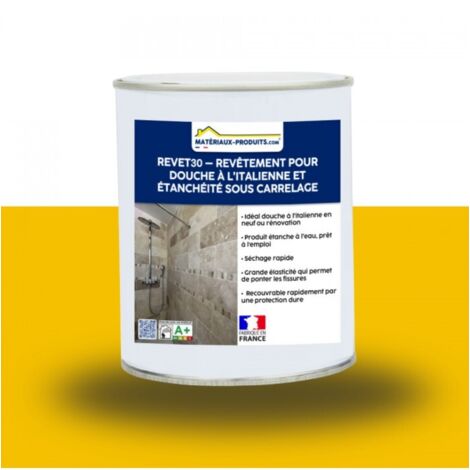 Revêtement pour Douche à l'Italienne et Étanchéité - 3 Kg Jaune Soleil - MATPRO