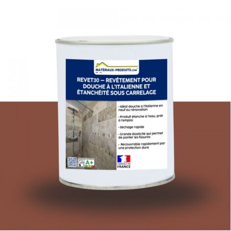 Revêtement pour Douche à l'Italienne et Étanchéité - 3 Kg Rouge Tuile - MATPRO
