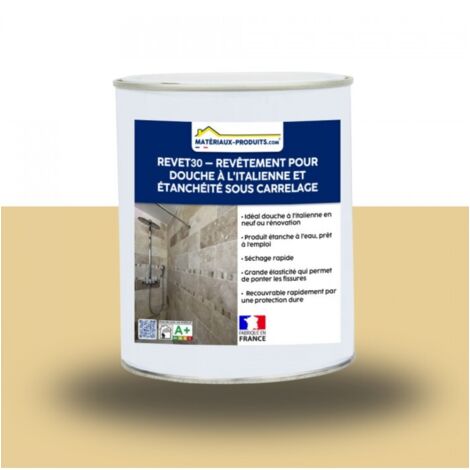 Revêtement pour Douche à l'Italienne et Étanchéité - 6 Kg Beige - MATPRO