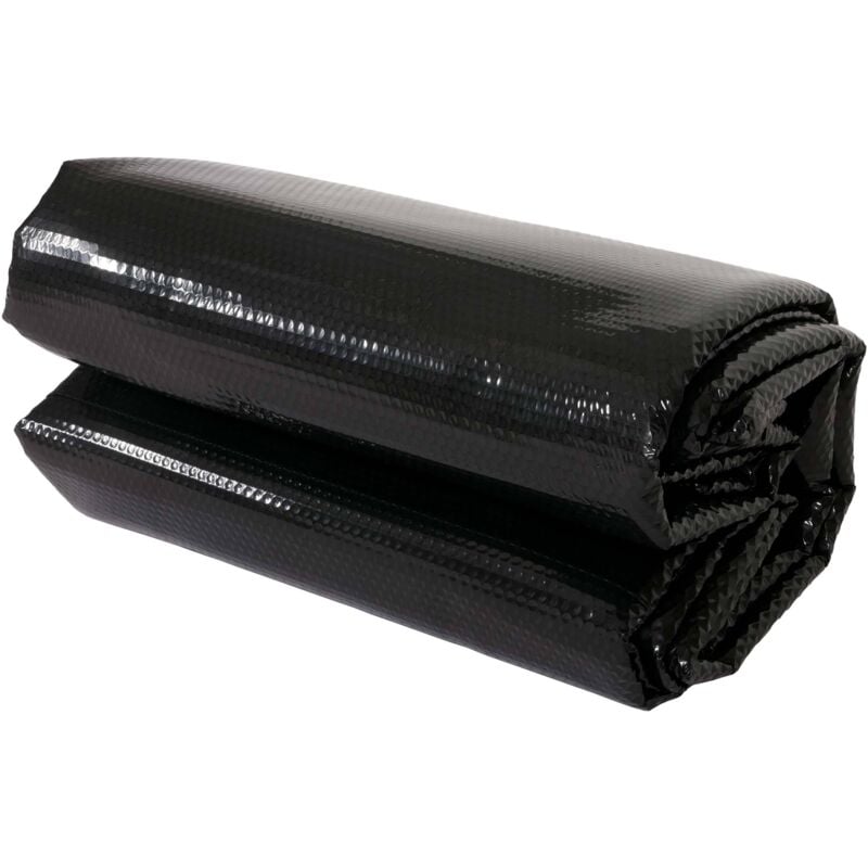 [JAMAIS UTILISÉ] Revêtement pour piscine/pool, bâche thermique, épaisseur: 400 µm, ovale 7,31x3,65m, noir