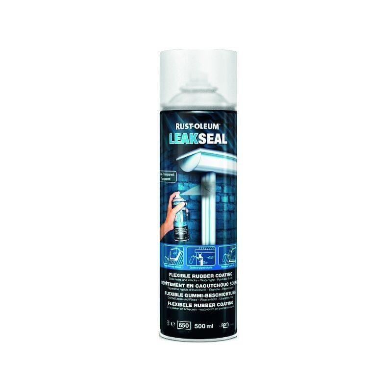 Revêtement d'étanchéité leakseal - 500 ml net - transparent Rust-oleum