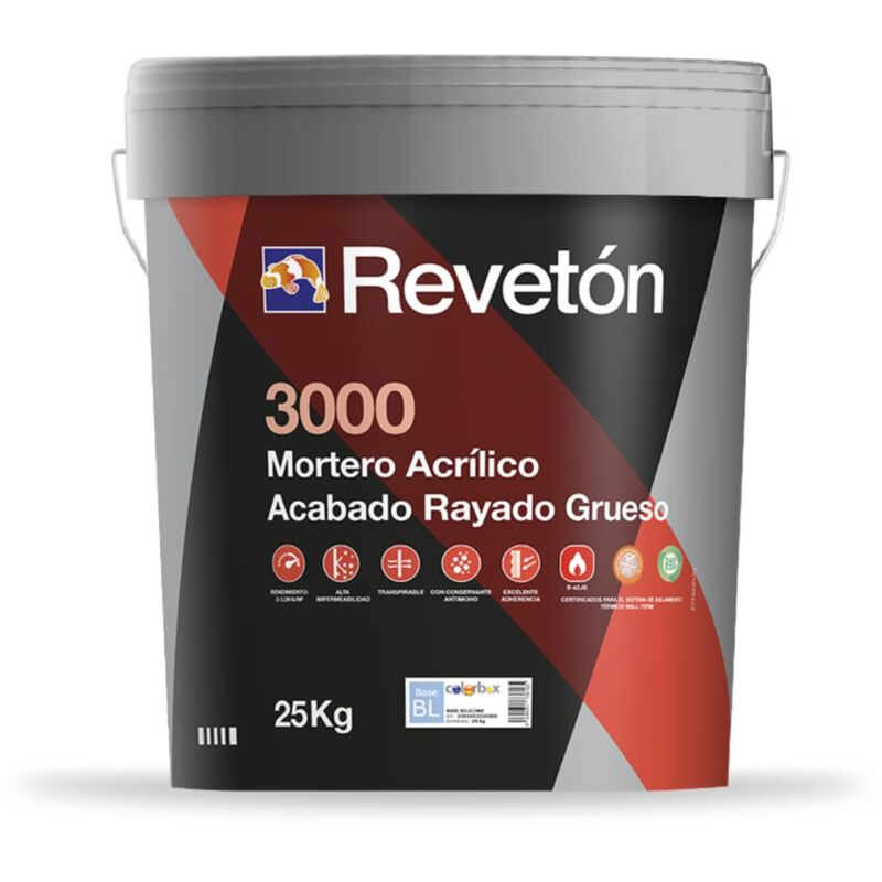 

3000 RAYADO GRUESO 25 KG | Color: Blanco 001 - Blanco 001 - Reveton