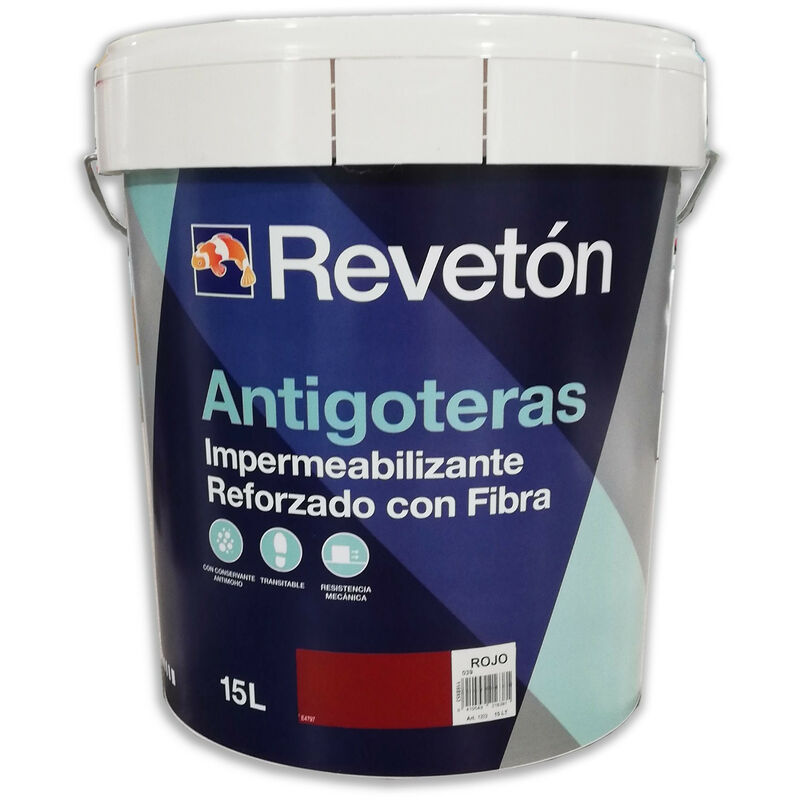 

ANTIGOTERAS CON FIBRA TRANSITABLE 15 LT | COLOR: Rojo 039 - Rojo 039