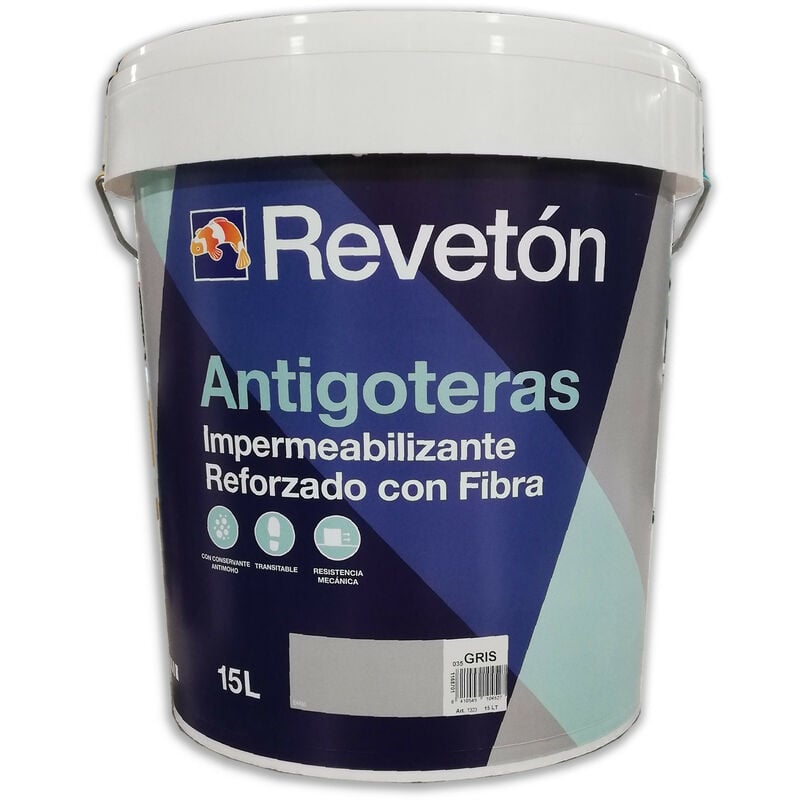 

ANTIGOTERAS CON FIBRA TRANSITABLE 15 LT | COLOR: Gris 035 - Gris 035