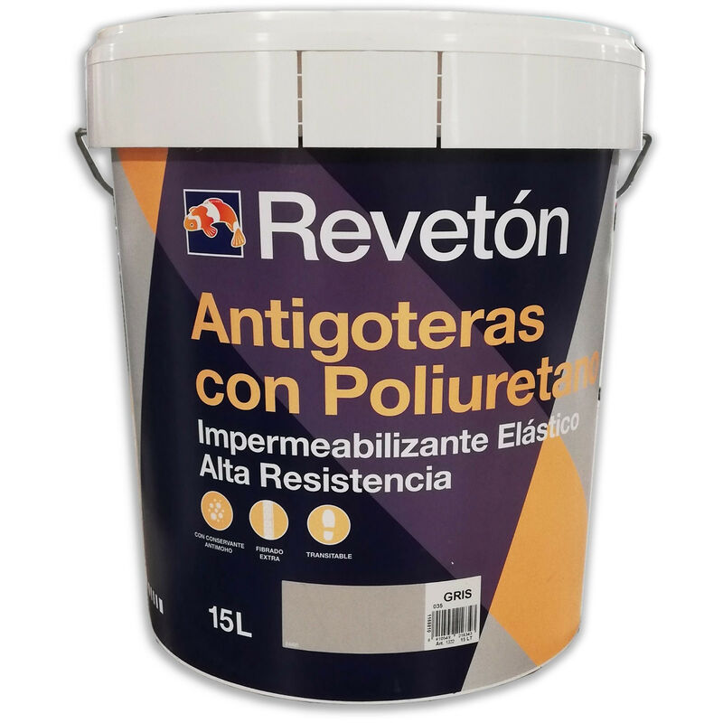 

ANTIGOTERAS CON POLIURETANO 15 LT | COLOR: Gris 035 - Gris 035