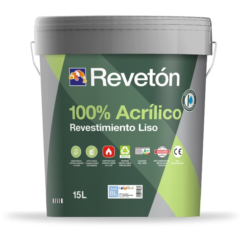 

LISO 100% ACRILICO 15 LT | Color: Rojo Teja 017 - Rojo Teja 017 - Reveton