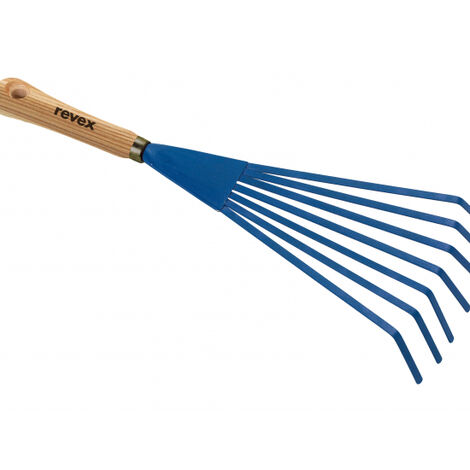 REVEX 7 escoba plana de alambre con mango de madera - 553622