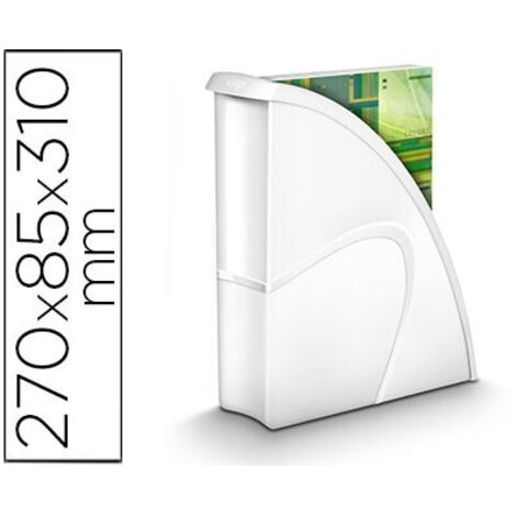 Revistero cep plastico uso vertical / horizontal blanco 85x270x310 mm